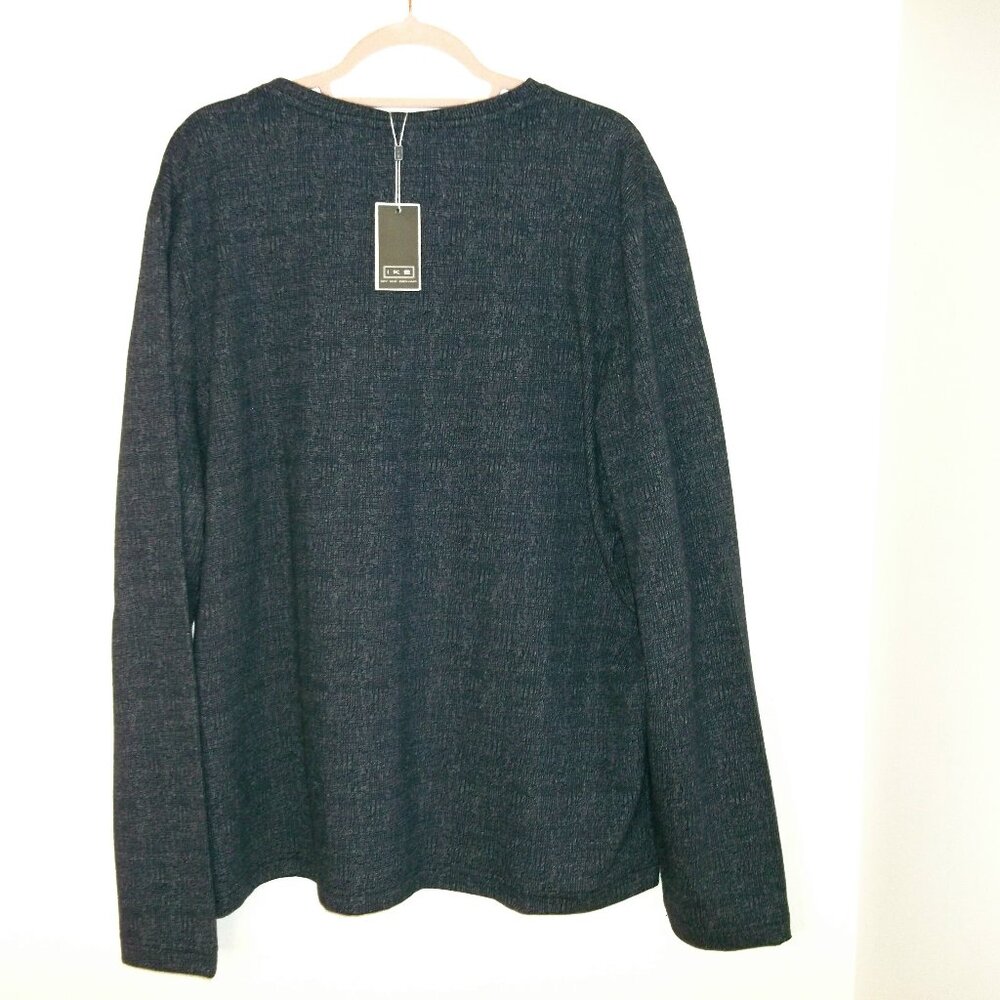 IKE by Ike Behar Navy Night Long Sleeve Pullover Sweater XL NWT